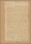 Letter to Jonathan Trumbull jr.