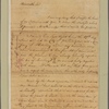 Letter to [Philip Schuyler?]