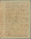 Letter to [Philip Schuyler?]