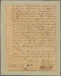 Letter to [Philip Schuyler?]