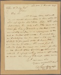 Letter to Elias H[asket] Derby, Salem [Mass.]