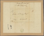 Letter to Elias H[asket] Derby, Salem [Mass.]