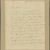 Letter to [Gen. Benjamin Lincoln.]