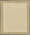 Letter to [Gen. Benjamin Lincoln.]