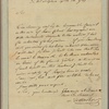 Letter to [President John Dickinson.]