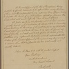 Letter to Gov. [George] Clinton