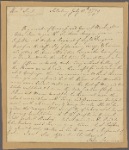 Letter to Gen. [Benjamin] Lincoln, Charlestown [S. C.]