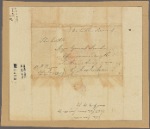 Letter to Gen. [Benjamin] Lincoln, Charlestown [S. C.]