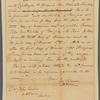 Letter to John Fisher, [Fishkill] Landing