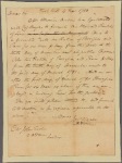 Letter to John Fisher, [Fishkill] Landing