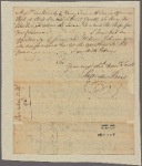 Letter to [Philip Livingston.]