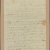 Letter to Col. Tench Tilghman