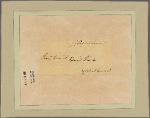 Letter to Gen. Edward Hand