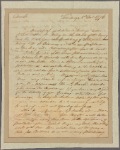 Letter to Richard Peters [Philadelphia]