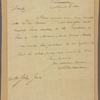 Letter to John Jones