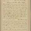 Letter to Gen. [Alexander] Hamilton