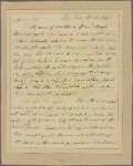 Letter to Gen. [Alexander] Hamilton