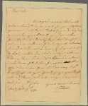 Letter to John Swift, Philadelphia