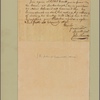Letter to Col. George Washington