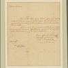 Letter to Mrs. Campbell, Burlington