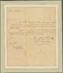 Letter to Mrs. Campbell, Burlington