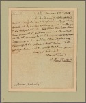 Letter to Thomas Richee, Esq., New Windsor, Penn.