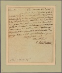 Letter to Thomas Richee, Esq., New Windsor, Penn.