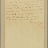 Letter to Mr. Harwood