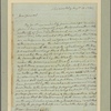 Letter to Gen. [Horatio] Gates