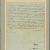 Letter to Gen. [Horatio] Gates