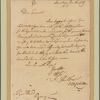 Letter to Gen. Edward Hand, Wyoming