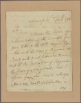 Letter to [Gov. Robert Brooke?]