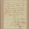 Letter to [Gov. Robert Brooke?]