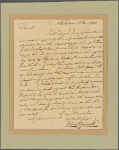 Letter to Messrs. Tench Tilghman and Co., Baltimore