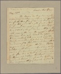 Letter to Col. --