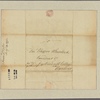 Letter to Eleazar Wheelock, Dartmouth College, Hanover [N. H.]