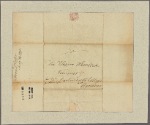 Letter to Eleazar Wheelock, Dartmouth College, Hanover [N. H.]