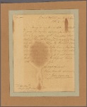 Letter to Gen [Philip] Schuyler [Albany]