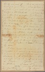 Letter to Gen. [Edward] Hand