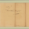 Letter to William Denny