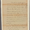 Letter to Thomas Mifflin
