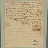 Letter to Richard Neave and Son