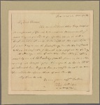Letter to Thomas H. White, Philadelphia