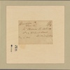 Letter to Thomas H. White, Philadelphia
