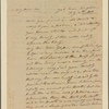 Letter to J[eremiah] Wadsworth, Hartford, Conn.