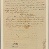 Letter to J[eremiah] Wadsworth, Hartford, Conn.