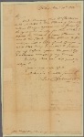 Letter to Frederick Muhlenburg, Speaker of the House of Assembly