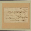 Letter to Richard Backhouse, Esq., Durham Furnace