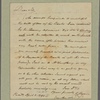 Letter to [Edward Hand, Lancaster.]