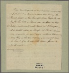 Letter to [Edward Hand, Lancaster.]